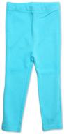 premium quality zutano little girls' primary solid legging pant - stylish and comfortable! logo