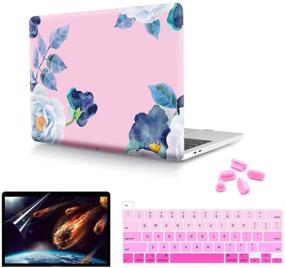 img 4 attached to Протектор клавиатуры MacBook в ярких цветах