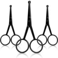 ✂️ stainless steel eyebrow & moustache grooming scissors logo