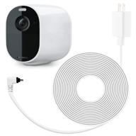 💡 enhance arlo essential camera performance with 25ft/7.5m weatherproof power adapter – constantly charge your camera logo