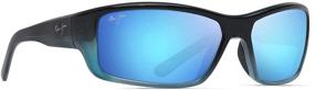 img 3 attached to 🕶️ Stunning Maui Jim Turquoise Polarized Sunglasses: Protect Your Eyes in Style!