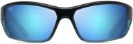 🕶️ stunning maui jim turquoise polarized sunglasses: protect your eyes in style! logo