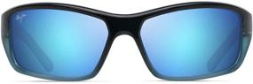 img 4 attached to 🕶️ Stunning Maui Jim Turquoise Polarized Sunglasses: Protect Your Eyes in Style!