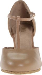 img 3 attached to Bloch Splitflex T Strap Character Medium Women's Shoes