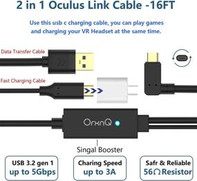 img 3 attached to ⚡ Boost your Charging and Transfer Speeds with the OrxnQ Charging Booster Transfer Headset