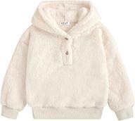 🧥 boys' clothing: sherpa fleece hoodies pullover jackets logo