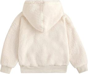 img 3 attached to 🧥 Boys' Clothing: Sherpa Fleece Hoodies Pullover Jackets