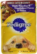 pedigree chopped 8 pouch variety 4 meaty логотип
