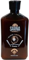 sarna baseball glove leather conditioner: the ultimate solution for baseball and softball gloves - 8.0 oz, made in usa логотип