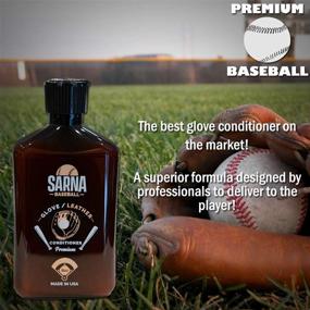 img 1 attached to SARNA Baseball Glove Leather Conditioner: The Ultimate Solution for Baseball and Softball Gloves - 8.0 oz, Made in USA