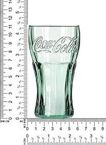 img 1 attached to Libbey Glass 2215CC 6 🥤 25OZ Coca: Premium Glassware for Coca-Cola Enthusiasts