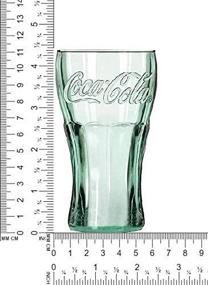 img 2 attached to Libbey Glass 2215CC 6 🥤 25OZ Coca: Premium Glassware for Coca-Cola Enthusiasts