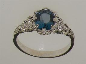 img 3 attached to Cеребряное кольцо с естественным камнем для женщин