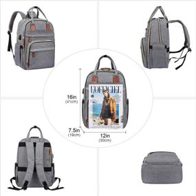 img 1 attached to 💻 LOVEVOOK Laptop Backpack for Men: Stylish & Durable Backpacks for Tech Enthusiasts