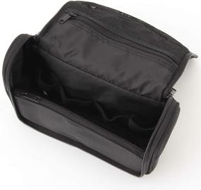 img 1 attached to MoMa Polyester Hanging Toiletries Black