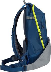 img 1 attached to 🐫 CamelBak M.U.L.E. LR 15 100oz Hydration Pack: Gibraltar Navy/Sage Grey, One Size