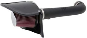 img 4 attached to K&amp;N Cold Air Intake Kit for 2012-2018 Jeep Wrangler and Wrangler JK 3.6L V6 (63-1566): Enhance Performance and Boost Horsepower