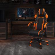 🔥 x40 flash furniture racing chairs in black/orange logo