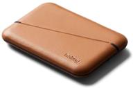 📱 bellroy flip case - toffee: the ultimate card case and hard shell wallet logo