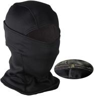 🎭 wind-resistant military camo face mask bandana balaclava hood headwear for men and women - ideal for tactical training, cycling, skiing, and hunting logo