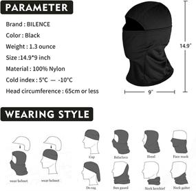 img 1 attached to 🎭 Wind-Resistant Military Camo Face Mask Bandana Balaclava Hood Headwear for Men and Women - Ideal for Tactical Training, Cycling, Skiing, and Hunting