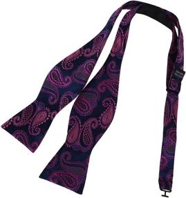 img 4 attached to Dan Smith DBA7B03A Patterned Microfiber Boys' Accessories ~ Bow Ties