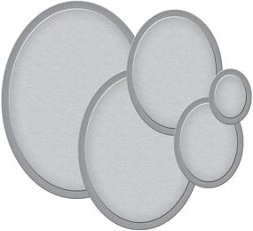 img 4 attached to 🔪 Spellbinders S4-110 Nestabilities Classic Ovals (Large) Etched/Wafer Thin Dies: Precision Cutting for Crafters