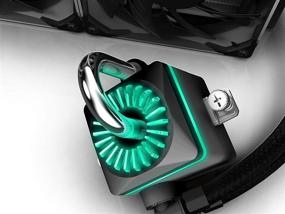 img 1 attached to DEEPCOOL Captain 240X RGB AIO CPU Liquid Cooler: Anti-Leak Tech, U-Shape Pipe, Cable Controller, RGB Header Control, 3-Year Warranty