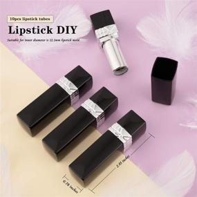 img 3 attached to Allwon 10Pcs Lipstick Container Rectangle