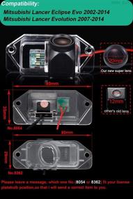 img 1 attached to HDMEU Waterproof Reversing Mitsubishi Evolution