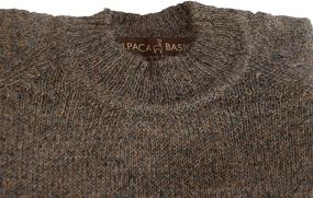 img 2 attached to Alpaca Basics Handmade Sweater Tangerine Boys' Clothing