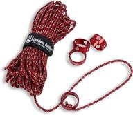 🏕️ donkey versacord reflective utility guyline cord kit: essential gear for outdoor enthusiasts - hiking, camping, and backpacking (paracord, 50 feet, 200 lbs tensile strength) логотип