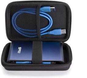 img 2 attached to Black Portable EVA Hard Drive Carrying Case Pouch by Drive Logic - DL-64-BK
