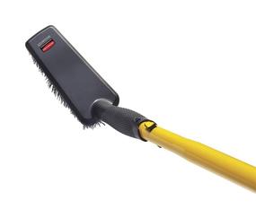 img 3 attached to 🧽 Rubbermaid Commercial Products Maximizer Quick-Change Scrub Brush - Efficient Cleaning Tool in Black (2018802)