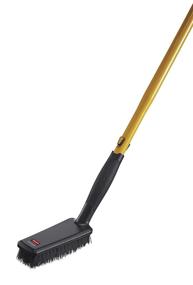 img 4 attached to 🧽 Rubbermaid Commercial Products Maximizer Quick-Change Scrub Brush - Efficient Cleaning Tool in Black (2018802)