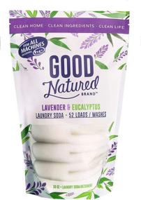 img 4 attached to 🌿 The Best All-Natural Eco-friendly Lavender and Eucalyptus Laundry Soda/Detergent: 52 Load Bag, 32 oz.