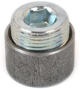 img 1 attached to 🔧 Canton Racing 20-888 Steel Fitting with 1" NPT Bung and Plug (Welding Required) - 1 Pack