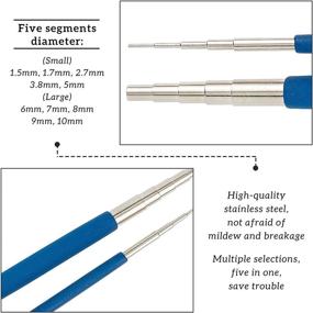 img 1 attached to BENECREAT Looping Mandrel Jewelry Wrapping Beading & Jewelry Making for Jewelry Making Tools & Accessories