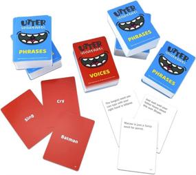 img 2 attached to 🎮 PlayMonster Utter Nonsense - The Crazy Game of Voices and Accents: Ridiculous Family Fun! Ages 8+, 4-20 Players (Red)