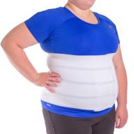 🏋️ braceability plus size bariatric abdominal stomach binder: xxl belly support band for effective hernia treatment, obesity girdle belt, post-surgery recovery wrap & tummy waist compression. логотип