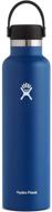 stainless steel hydro flask water bottle – reusable, vacuum insulated with flex lid for standard mouth logo