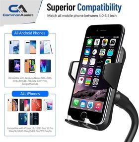 img 3 attached to Adjustable Phone Cup Holder Mount for Car, Easy Installation iPhone Car Phone Holder, Fits Most Phones with Cases, Compatible with Most Cars, Trucks, and SUVs