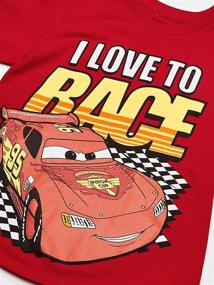 img 2 attached to Cars Lightning McQueen T-Shirt for Boys by Disney