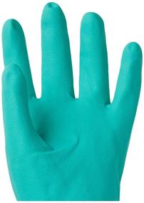 img 2 attached to 🧤 SHOWA 727-09 Nitrile Unlined Chemical Resistant Glove, Large (12 Pairs),Light Green - Enhanced for Better SEO