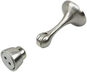 img 4 attached to Richelieu Hardware 67NBR Onward 3-inch Magnetic Door Stop in Brushed Nickel Finish