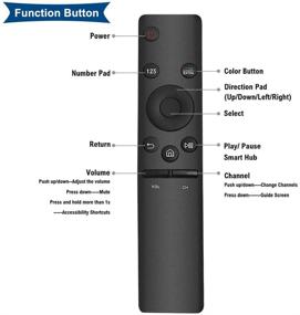 img 3 attached to 📺 Gvirtue Universal Replacement Samsung TV Remote Control for UHD Curved QLED Smart 4K Ultra/HD/6/7/8 Series LED - BN59-01259E BN59-01241A BN59-01259B BN59-01260A BN59-01266A BN59-01274A BN59-01292A