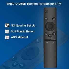 img 2 attached to 📺 Gvirtue Universal Replacement Samsung TV Remote Control for UHD Curved QLED Smart 4K Ultra/HD/6/7/8 Series LED - BN59-01259E BN59-01241A BN59-01259B BN59-01260A BN59-01266A BN59-01274A BN59-01292A