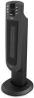 🔥 de'longhi tch7690er safe heat 1500w 28 in. ceramic tower heater - black with remote control, eco energy setting logo