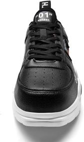 img 3 attached to Stylish and Versatile: KUXIE Fashion Sneakers Training M729 Black