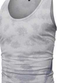 img 1 attached to Youstar Basic Sleeveless Heather Charcoal Men's Clothing for Shirts